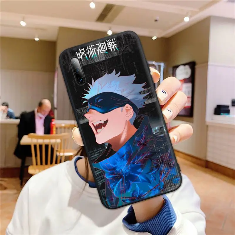 

New Anime Jujutsu Kaisen Phone Case for Huawei mate 9 10 lite 20x 30 pro nova 5t y5 y7 y9s prime 2018 2019 Coque