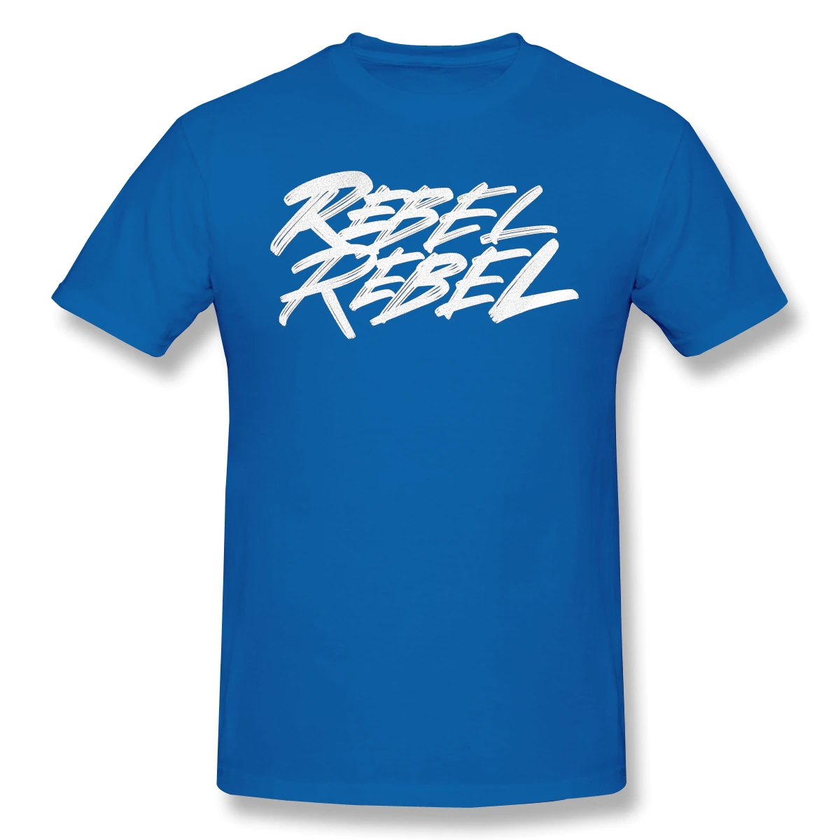 

100% cottonRebel Rebel-David And Bowie Classic Funny Novelty Men Women Basic Short Sleeve T-Shirt R253 Tops Tees European Size