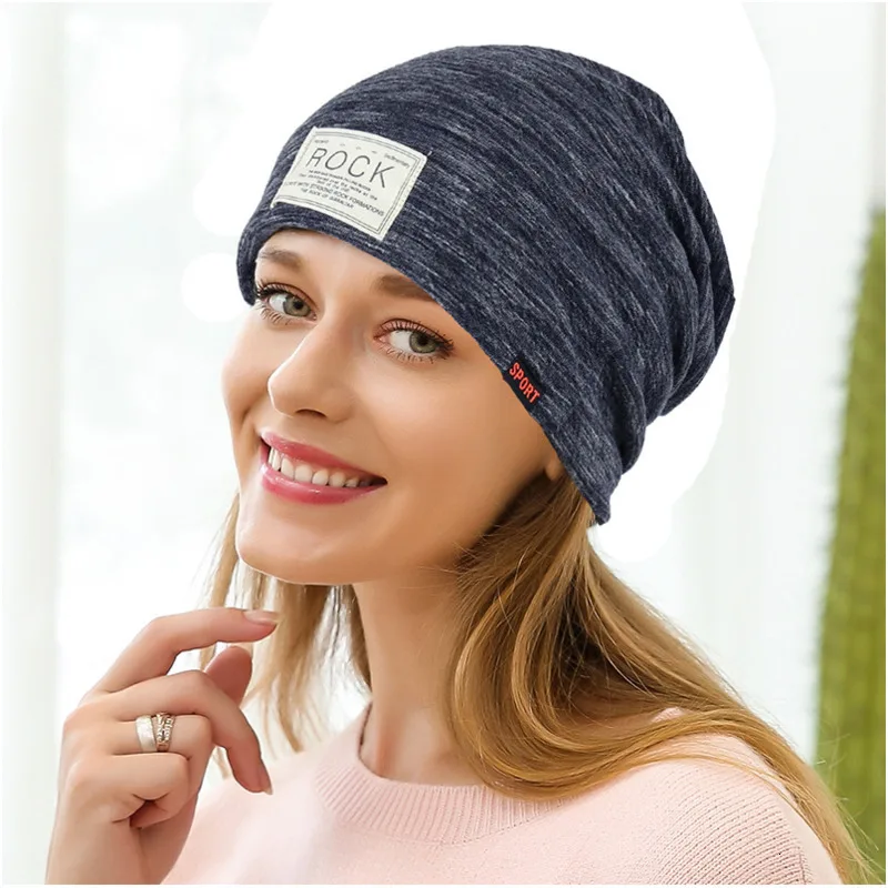 Зимняя теплая шапка мужская и женская зимняя хлопковая вязаная модная в стиле