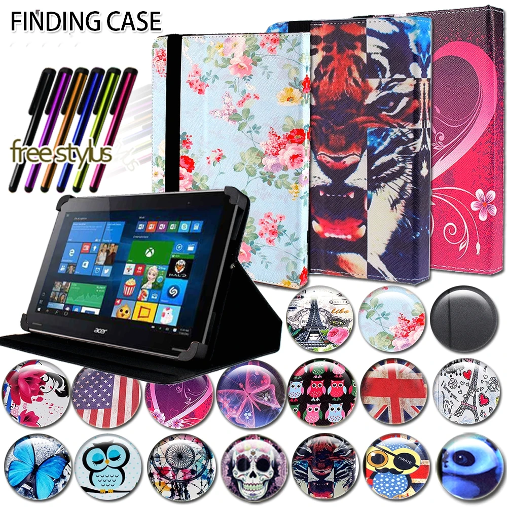 Противоударный чехол подставка из разноцветной кожи для 7/8 дюймов Acer Iconia Chromebook Tab