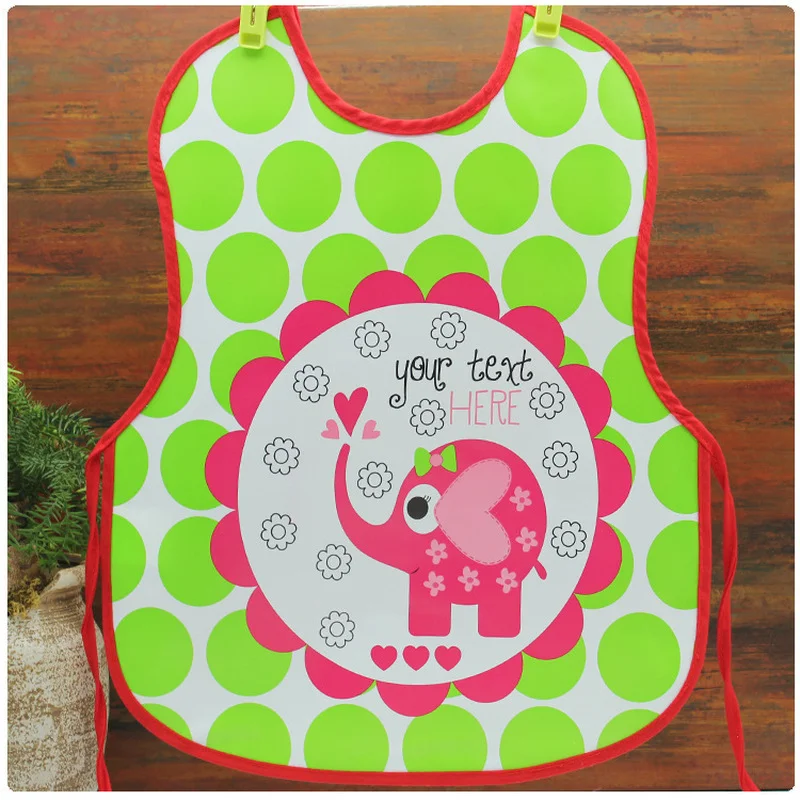 Водонепроницаемый тканевый нагрудник для младенцев непромокаемые нагрудники на