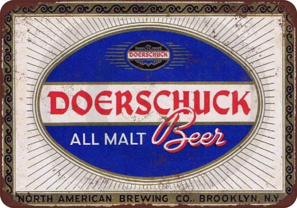 

Doerschuck All Malt Beer Vintage Look Reproduction Metal Sign