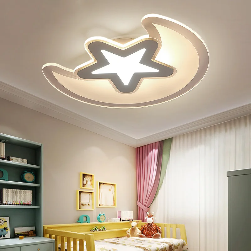 Современные светодиодные потолочные лампы светильник для детской комнаты с
