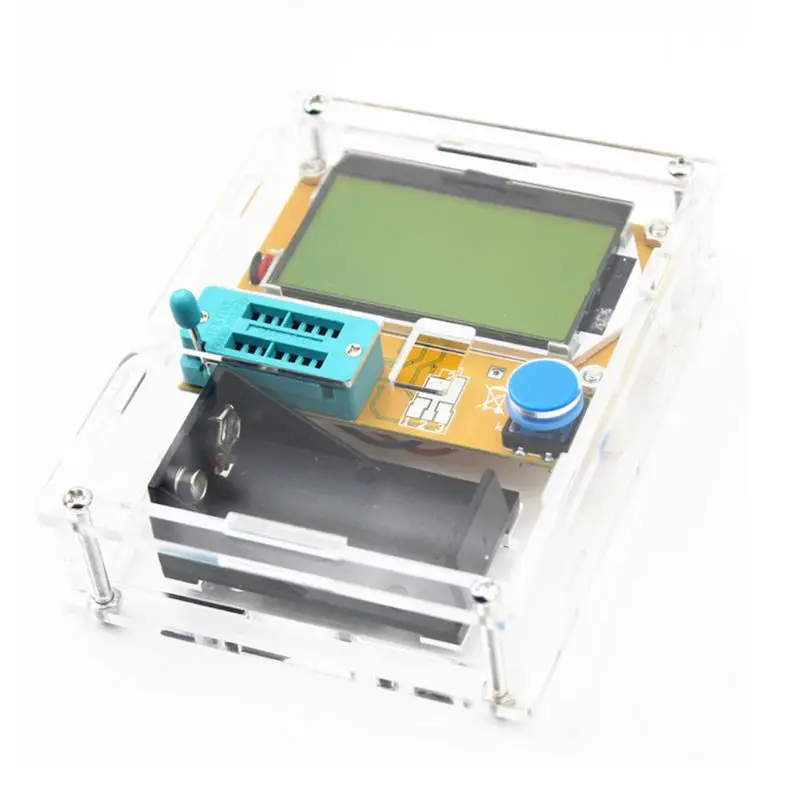 Тестер транзисторов Mega328 диодный конденсатор ESR T4 емкость диода Триод MOS/PNP/NPN LCR