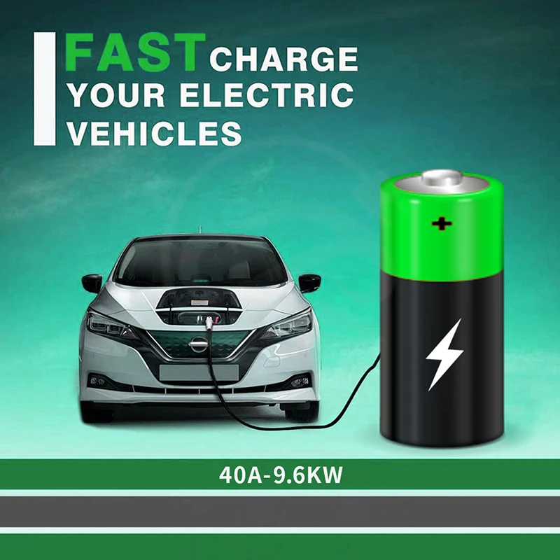 

Car Charger 40A SAE J1772 Charger Type 1 5m Cable EV Charging Station EVSE for Electric Car Home Charging