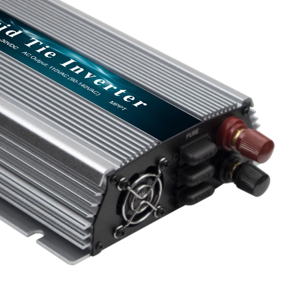 MPPT 1000W GTI On Grid Tie Inverter 18V 24V 36V Microinverter инвертор солнечной установки Pure Sine Wave 110V 220V для