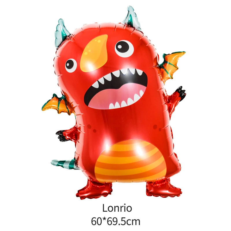 6 шт./компл. воздушные шары в виде монстра ужасов украшения на день рождения