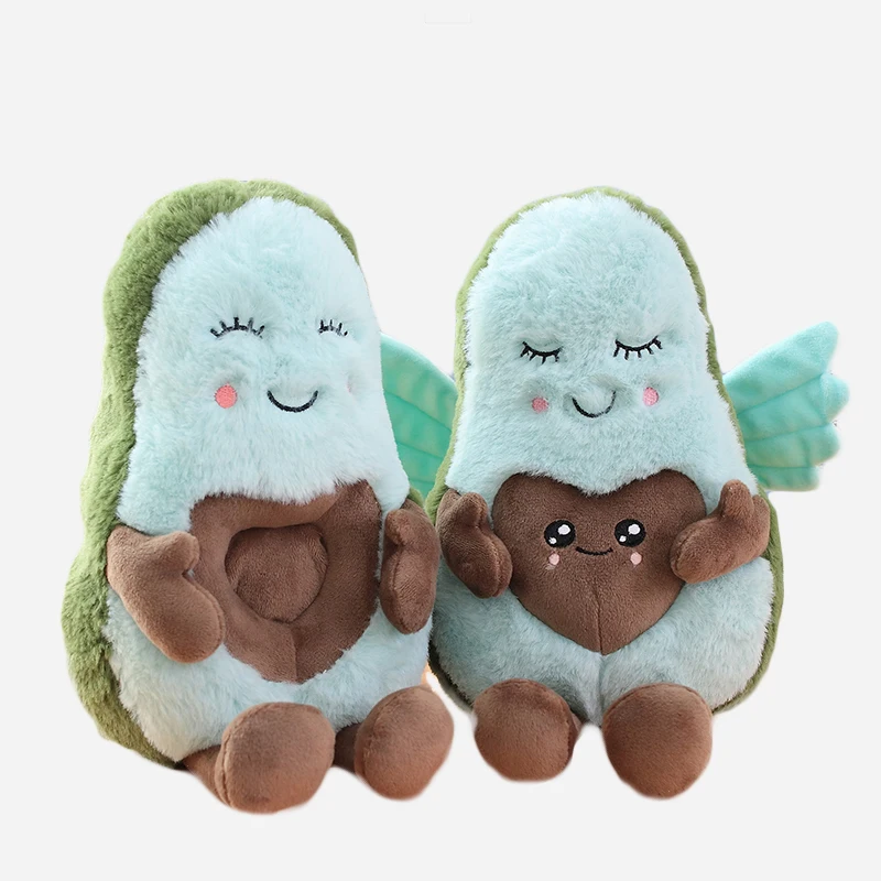 Плюшевая игрушка авокадо мягкая кукла растение фрукты с крыльями кавайная
