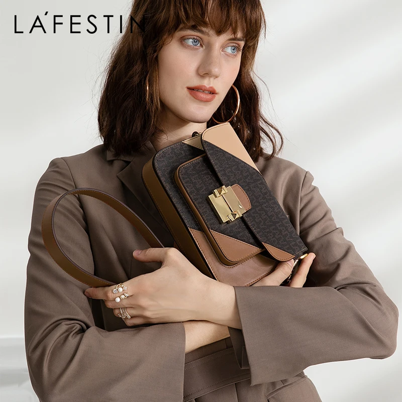 Женская сумка мессенджер LAFESTIN брендовая роскошная через плечо для осени 2019|Сумки
