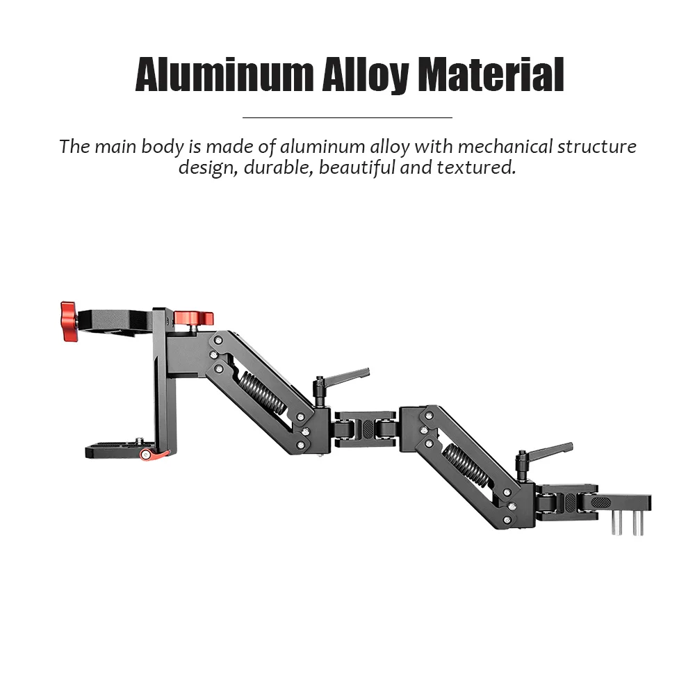 Монопод из алюминиевого сплава для видеосъемки с жилетом фотосъемки совместимый