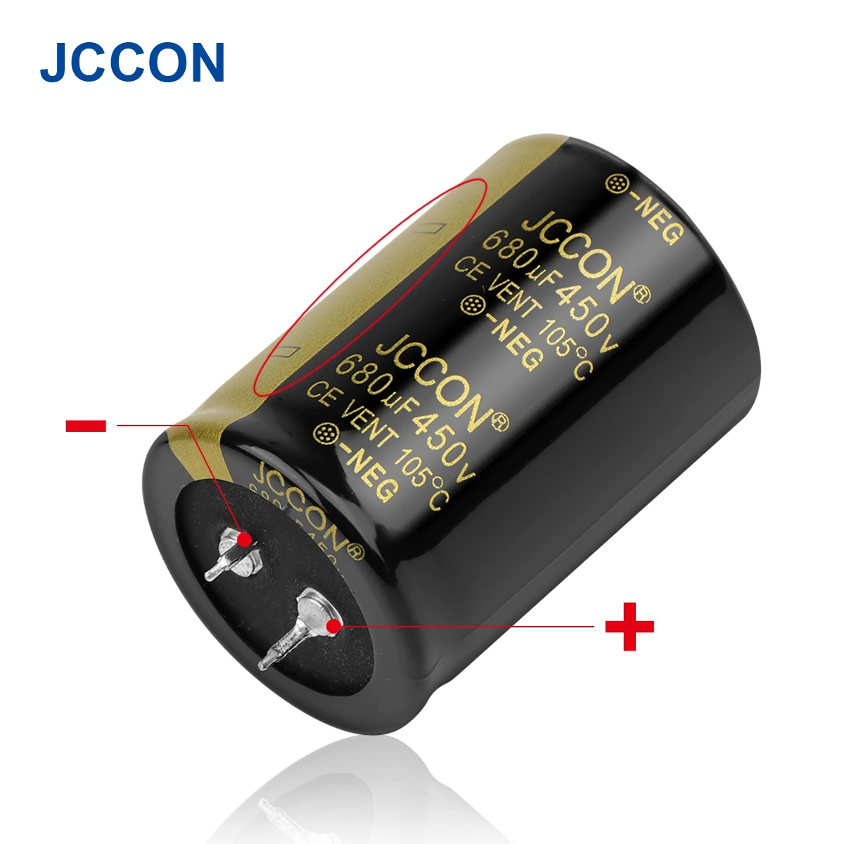 2Pcs JCCON Audio Electrolytic Capacitor 25V 35V 63V 100V 200V 250V 400V 450V 6800UF 10000UF 22000UF For Hifi Amplifier Low ESR