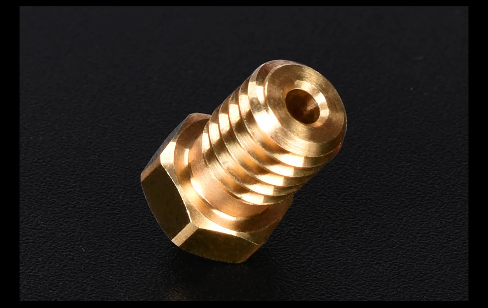 Высокое качество V6 сопло латунь M6 1,75/3,0 мм нити к V6 J-head Hotend экструдер E3D V6 сопло 3d принтер запчасти для Ender 3