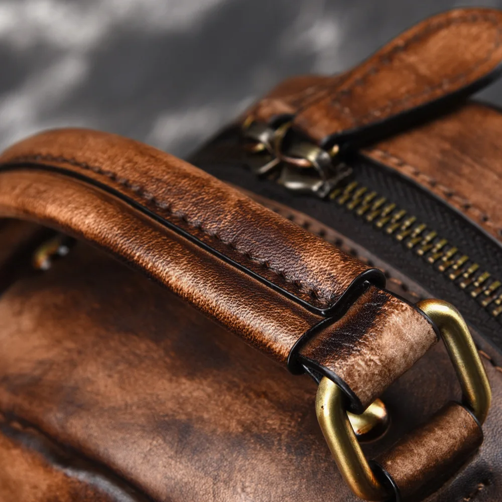 Винтажные маленькие сумки мессенджеры кожаная сумка через плечо деловые