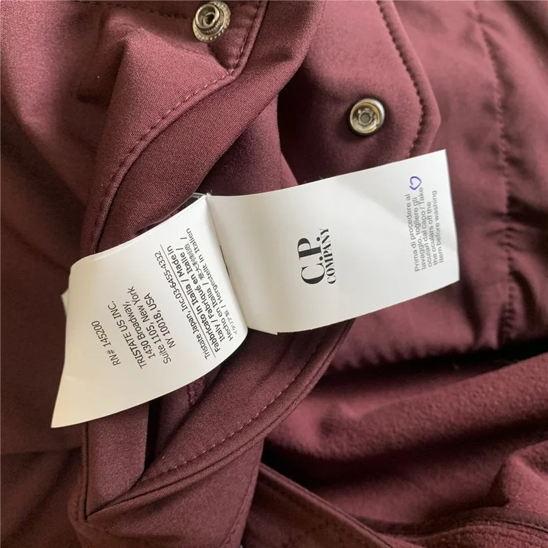 

2021 Shell Jacket Jacket Fleece-Lined Autumn and Winter Korean Style Loose Men's Coat Men's Clothing CP 1:1 high copy