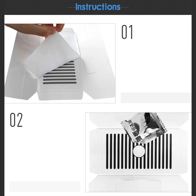 1 шт. тканевая ловушка для пищевых продуктов моли феромоны клеящаяся клея