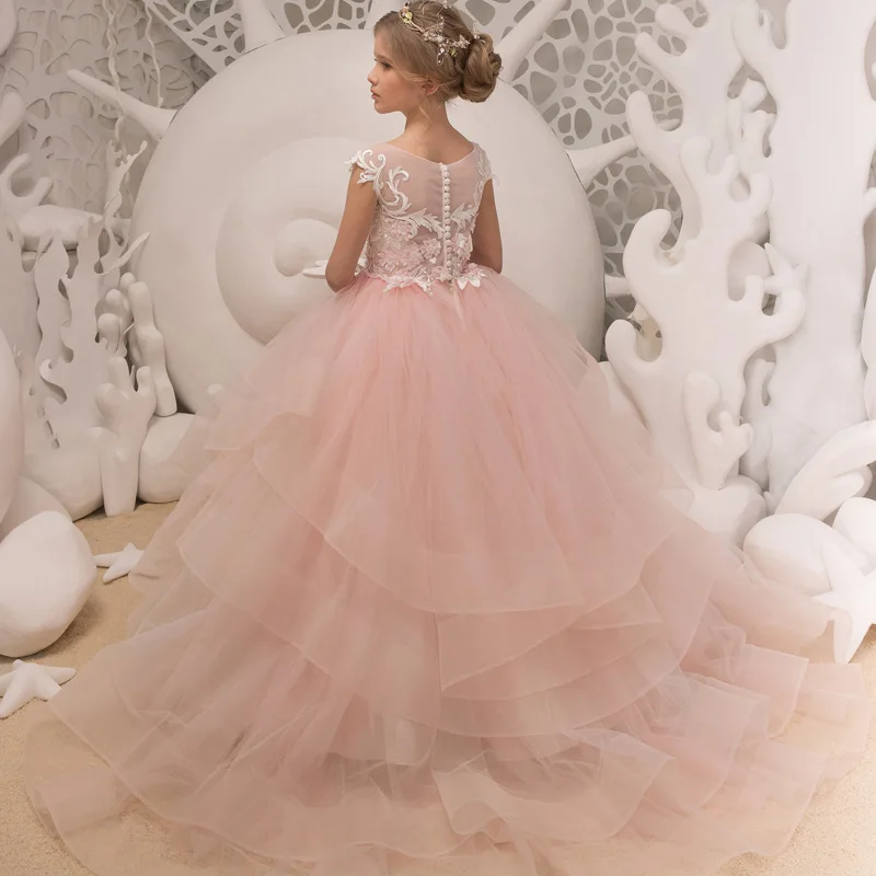 Мантия для шампанского Флер fille pour mariage sur mesure nouveautte robe de reconstition sans manches и