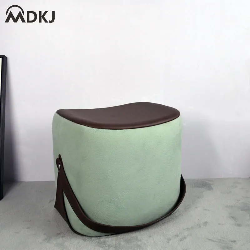 Диван для стула из микрофибры и кашемира Портативный Табурет табурет ног | Мебель