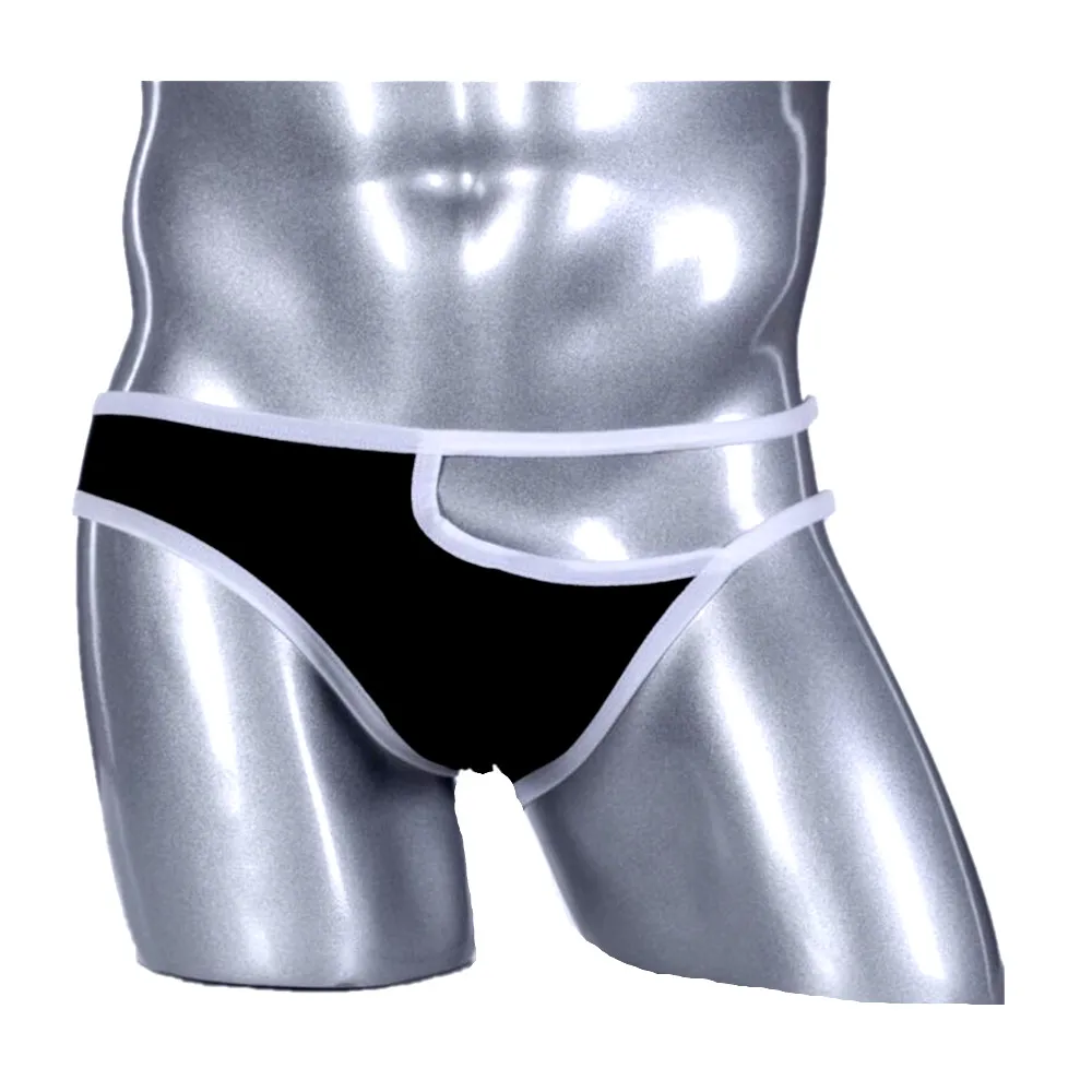 Ультратонкое нижнее белье из ледяного шелка мужские трусы забавные U образные