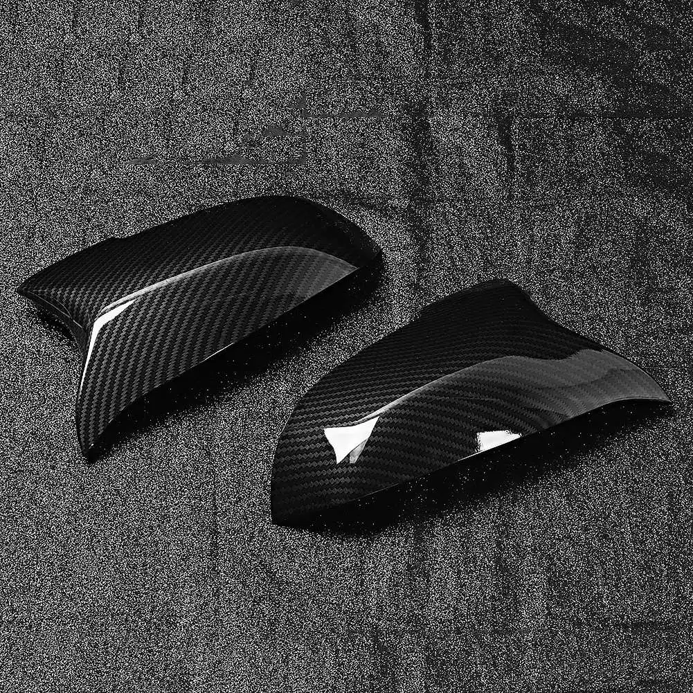 Чехол для зеркала заднего вида из углеродного волокна аксессуар BMW 5 серии 6 серий