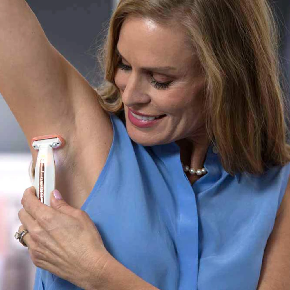 Электрический женский эпилятор перезаряжаемый портативный инструмент для