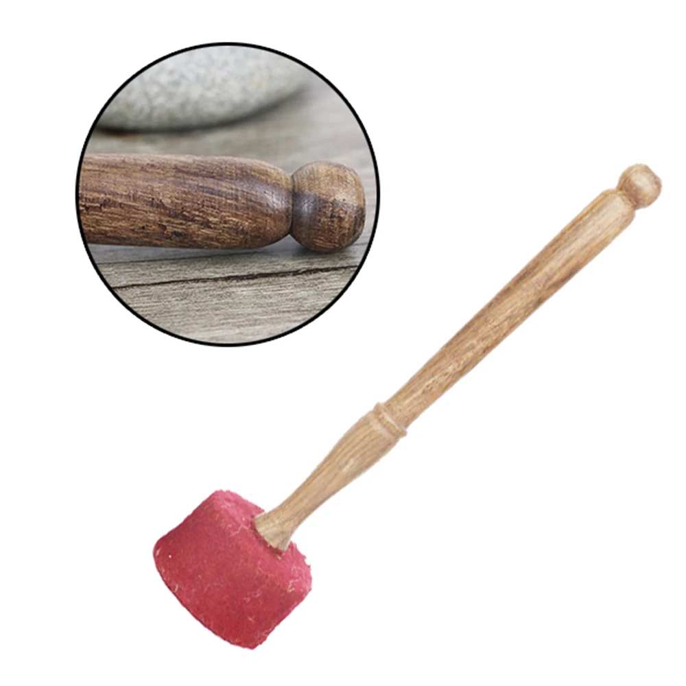 Длинный войлочный Деревянный инструмент для молотка шерстяной войлок тибетской