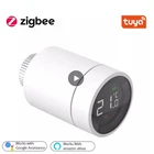Умный радиатор ZigBee, термостатический клапан с контроллером, 3 режима работы, ЖК-дисплей, поддержка Alexa Google