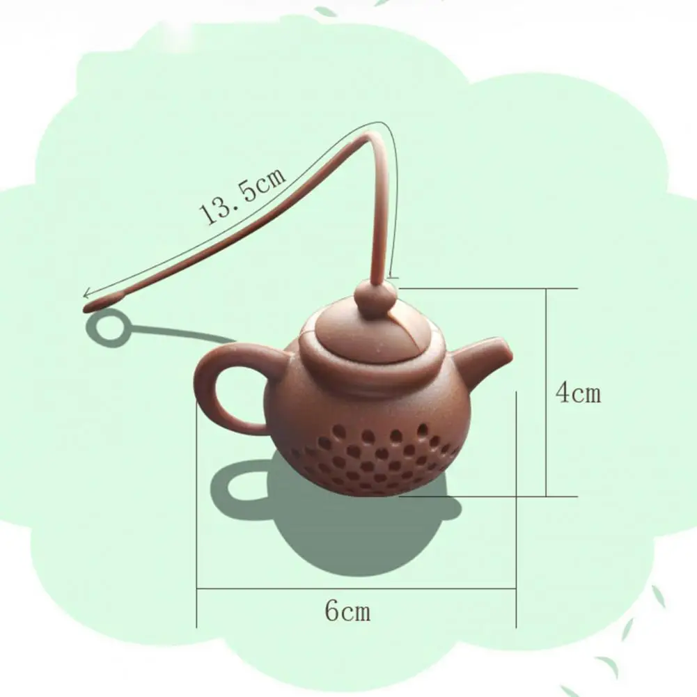 

Infuser Filter Eco-friendly Shock-absorbing Kettle-shape Loose Leaf Tea Tea Ball Infusers for Kitchen
