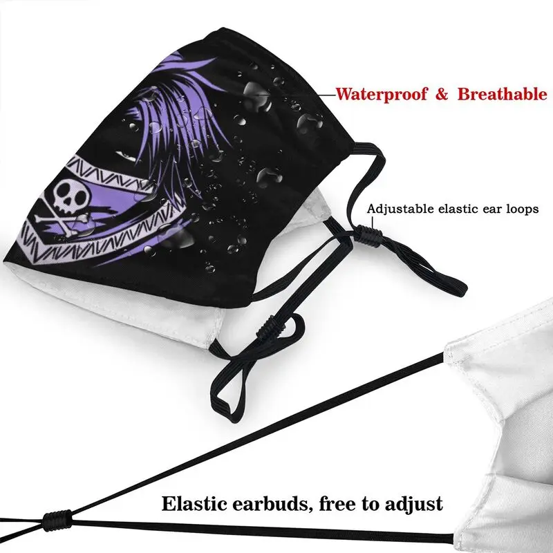 Маска для лица Hunter X противопылевая регулируемая из аниме манга защитная маска