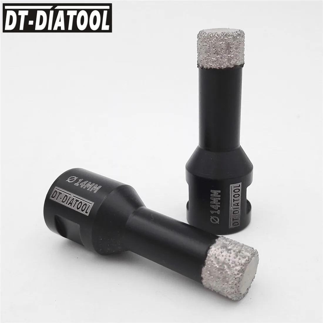 DT DIATOOL 2 шт. M14 диаметр 14 мм сухой вакуумной пайки Алмазные сверла коронки