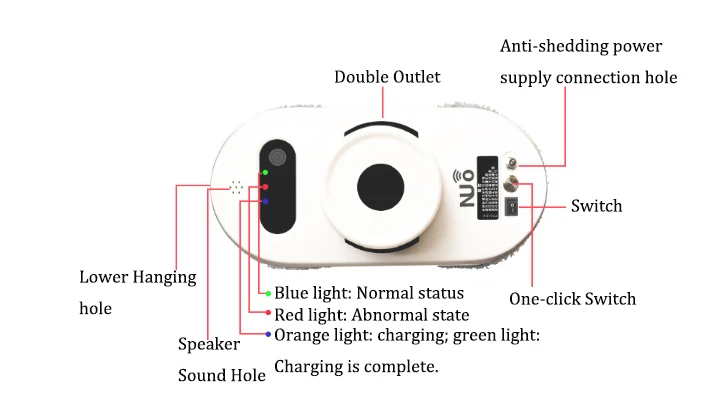 Робот для чистки окон электрическая машина очистки стекла дистанционное
