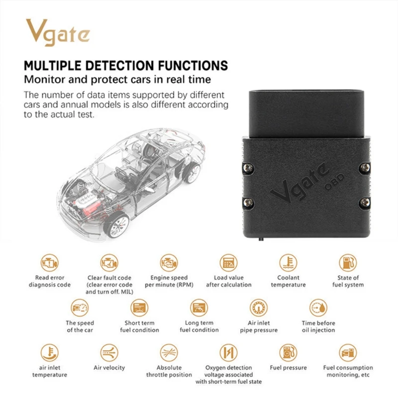 Vgate VLinker MC ELM 327 3 0/4 0 OBDLINK Wifi Автомобильный диагностический сканер OBD 2 инструмент