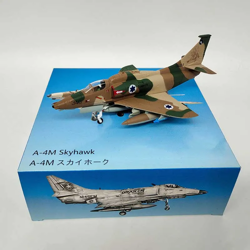 

1/72 Israel Airforce A-4M A4 Fighter Air Force Diecast & Toy Aircraft Plane Model Alloy Airline Toy Collectible Gift