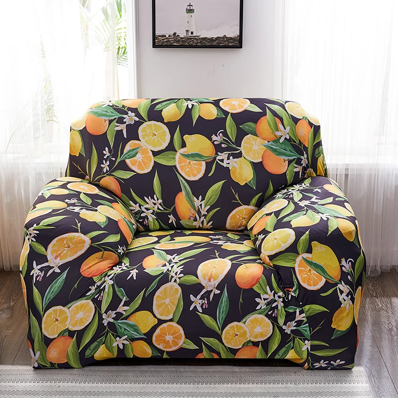 Чехол для дивана желтого цвета в богемном стиле эластичный чехол кушетки с