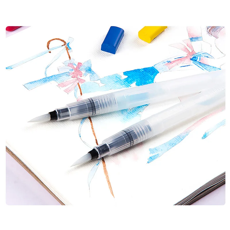 6 шт водостойкая кисть многоразовая ручка цветная рисовальная художественная