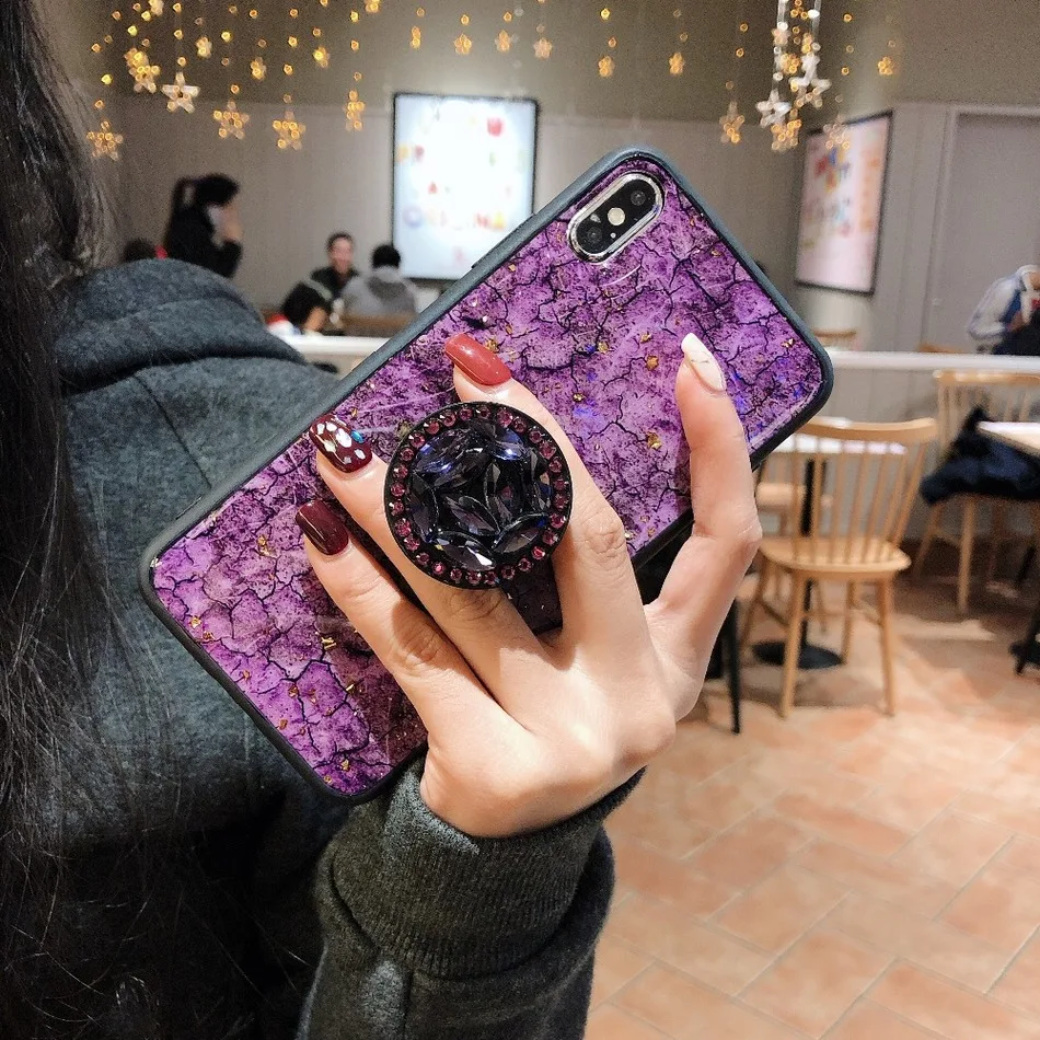 Чехол для телефона huawei P20 Lite роскошный мрамор алмаз чехол mate 20 P30 Pro Honor 9x