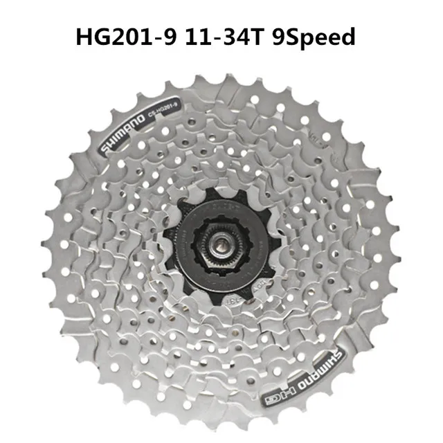 SHIMANO ALIVIO HG200-9/HG201-9 маховик горный велосипед 9 S/27 скоростной маховик башня Колесо 9 скорость 11-32 T/11-34 T