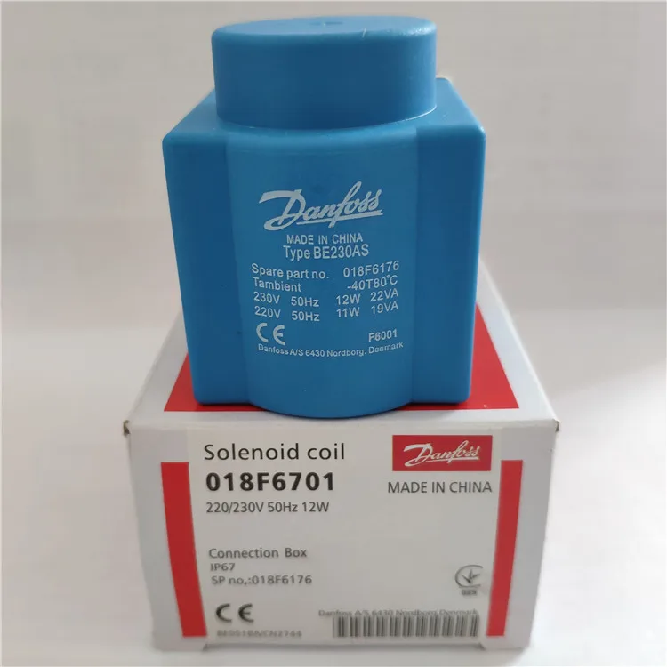 Катушка соленоидного клапана Danfoss 018F6701 018F6176|Пневматические компоненты| |