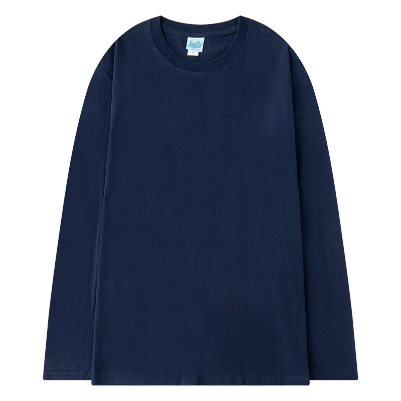 

INS 100% cotton korean retro basic t shirt solid color autumn bf best seller hip-hop tops women men clothing harajuku shirt