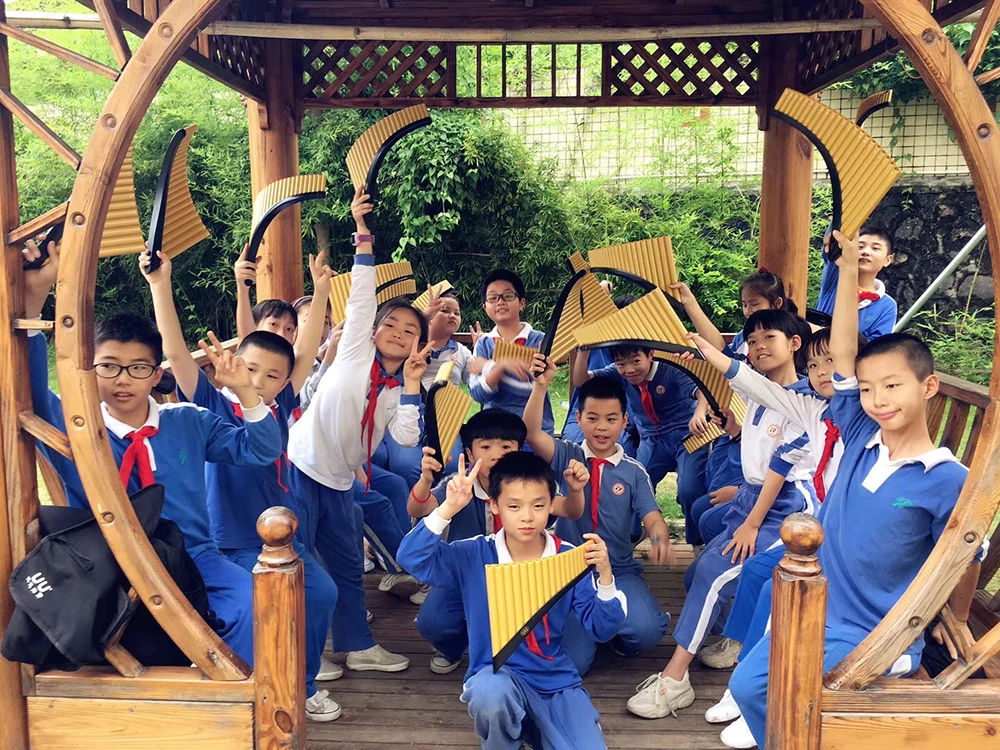 UU Pan флейта 22 трубы Panpipes G ключ настраиваемый Flauta ABS пластик румынская база Panflute Профессиональный Pan Pipe музыкальный инструмент