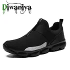 Кроссовки Diwaniya мужские легкие, дышащие теннисные туфли, Повседневная нескользящая обувь для бега, размеры 39-46, на весну