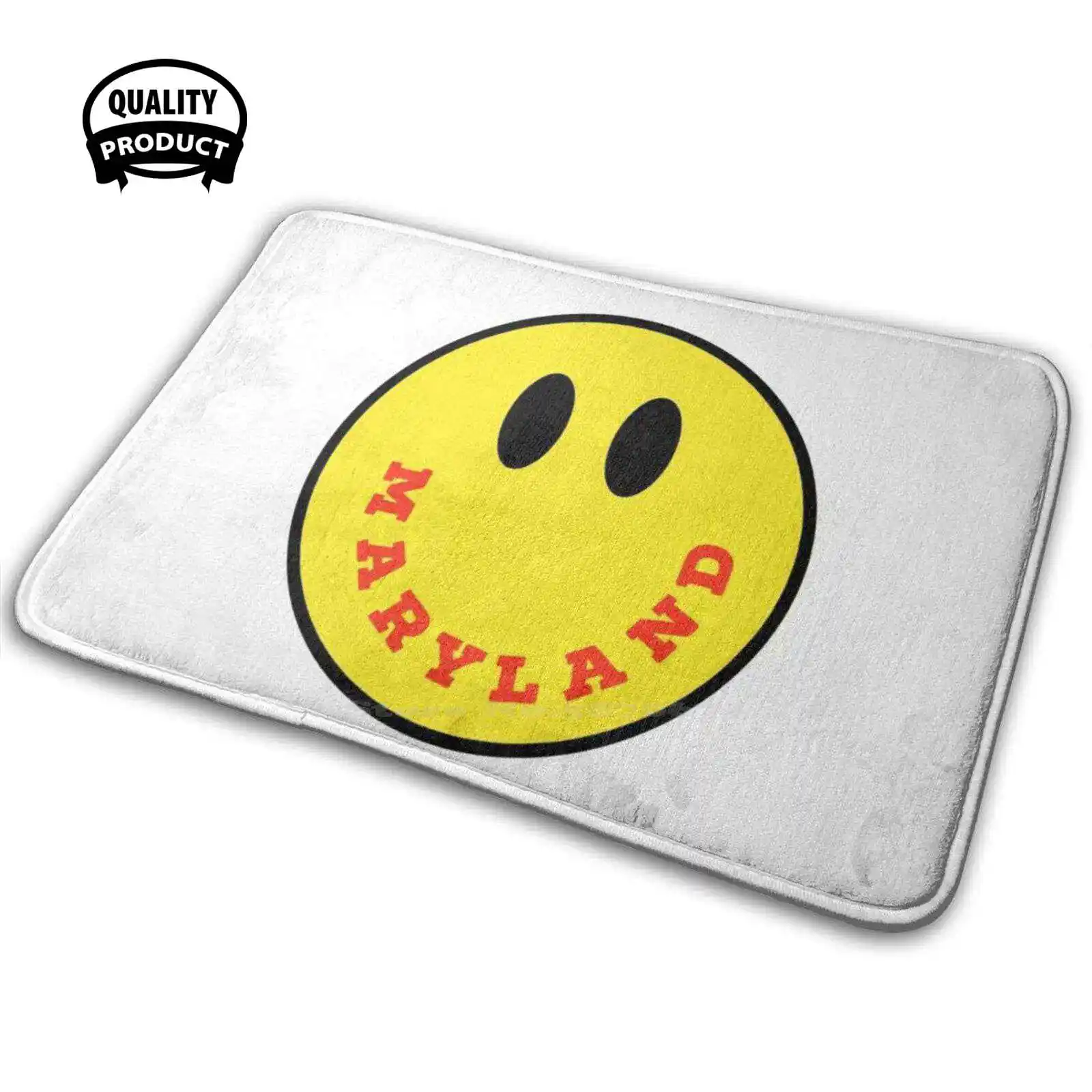 3D товары для дома Maryland Smile коврик подушка Ascetic Fun тренд с логотипом в стиле Instagram