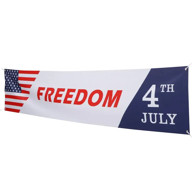 

Useful Creative Party Decoration Independence Day Banner for Home Garden Festival