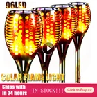 Светодиодный фонарик на солнечной батарее, водонепроницаемый садовый декоративный светильник для ландшафта, газона, светодиодный светильник личный фонарь для украшения, 96 светодиодов