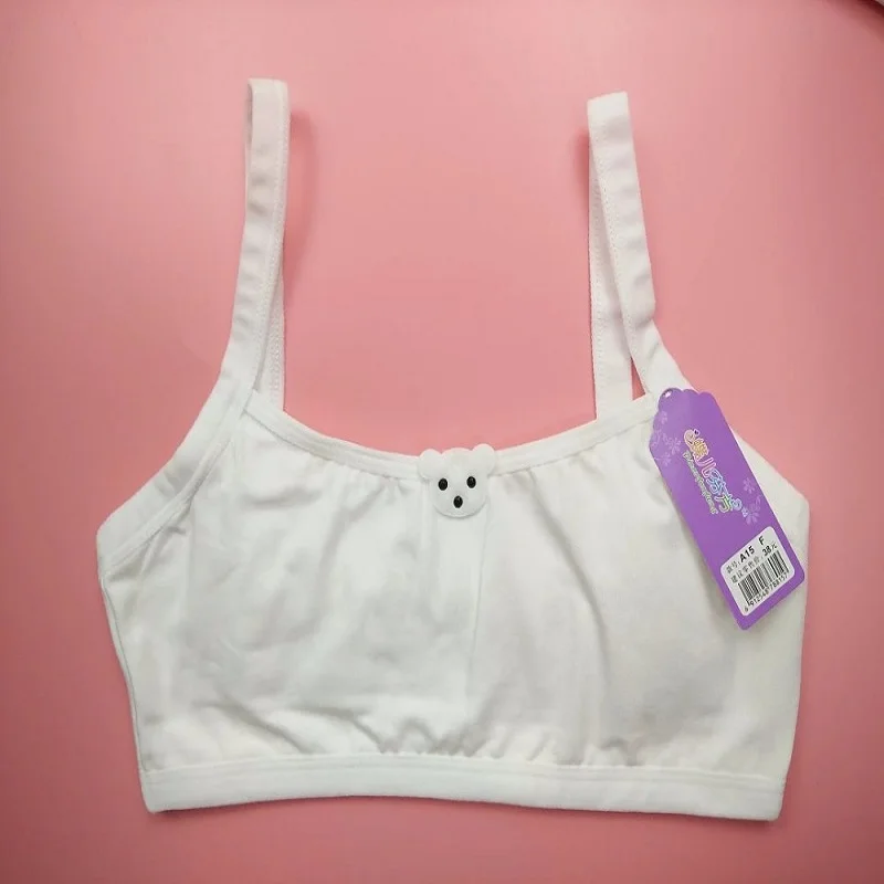 Удобный женский бюстгальтер одного размера из чистого хлопка
