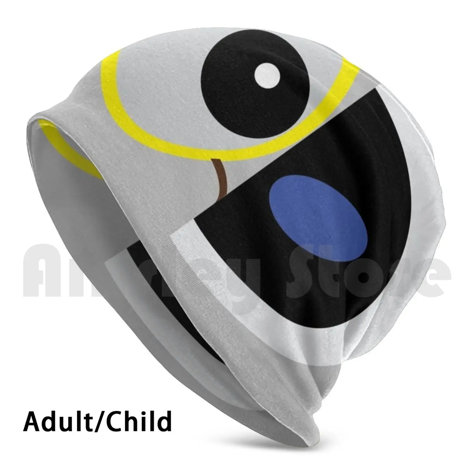 

Mechanical Love Beanies Pullover Cap Comfortable Robot Eve Minimalist Minimal Modern Minimalism Pixar Graphic