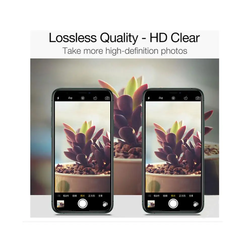 Новая прозрачная задняя крышка для объектива камеры защита экрана 9 H