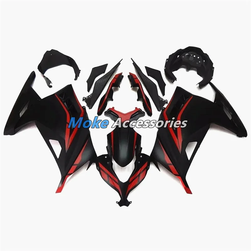 

Motorcycle Fairings Kit Fit For Ninja300 Ex300 2013 2014 2015 2016 2017 2018 Bodywork Set ABS Injection NEW Red Matte Black