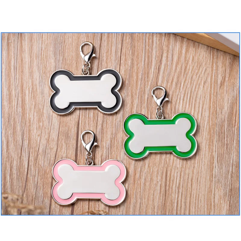 Лидер продаж Оптовая Продажа цинковый сплав Кости Dog Tag персонализированные