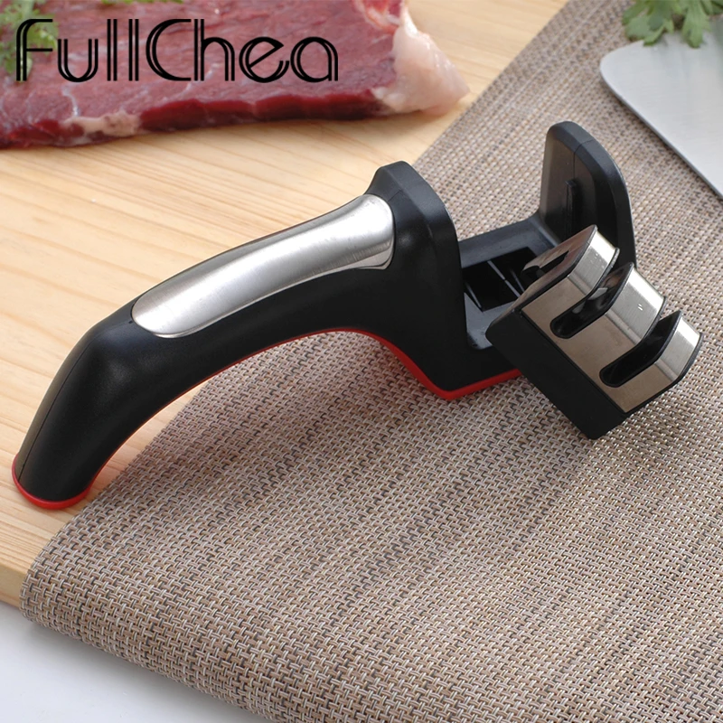 FullChea инструменты для приготовления пищи ножи точильный камень FDA MD14 точилка