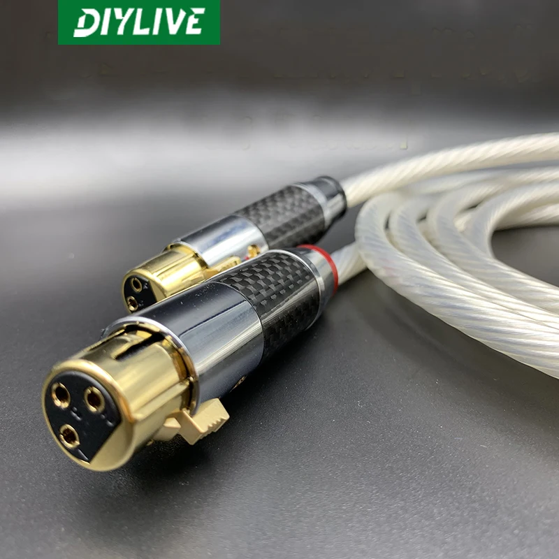 Аудиоусилитель DIYLIVE 5NOCC из стерлингового серебра с усилителем мощности XLR для